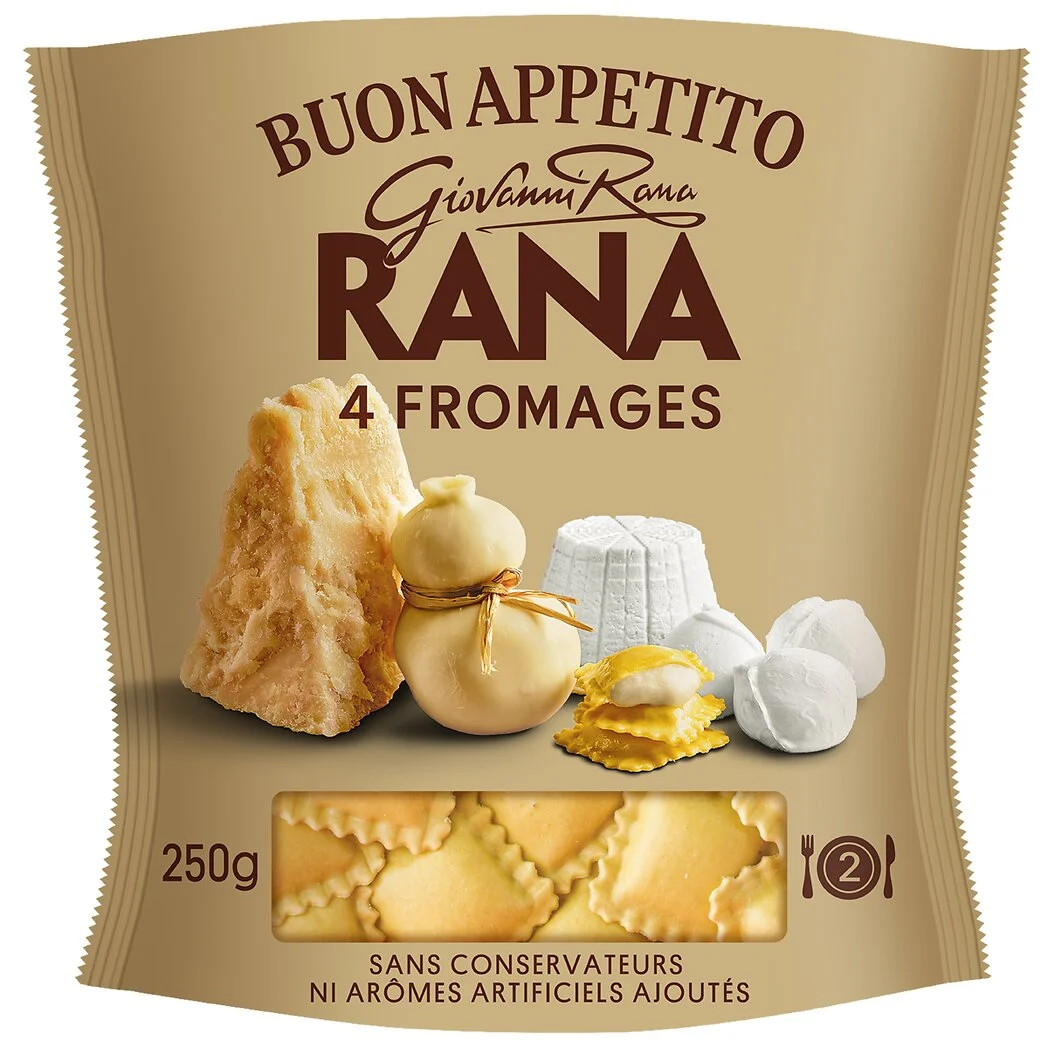 Pâtes fraîches farcies 4 Fromages - Giovanni Rana