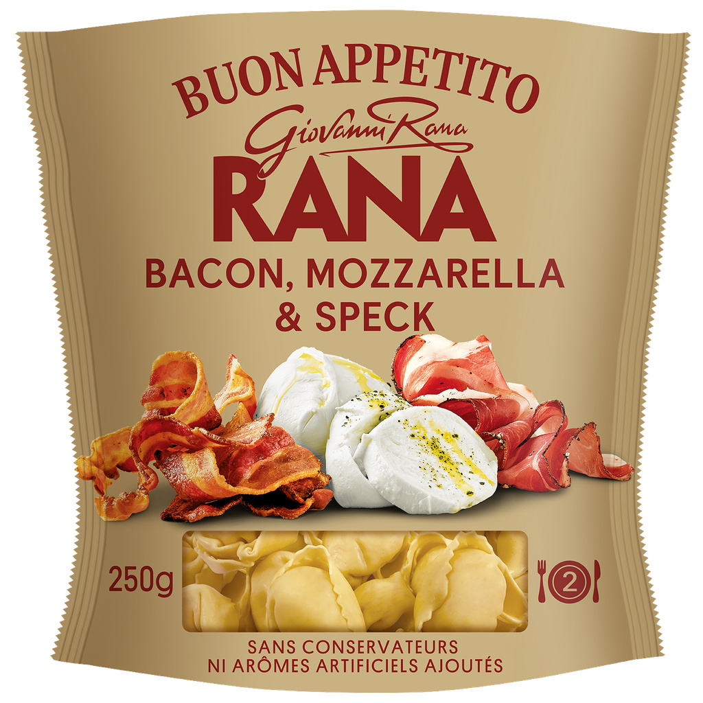 Pâtes fraîches farcies Bacon, Mozzarella & Speck - Giovanni Rana