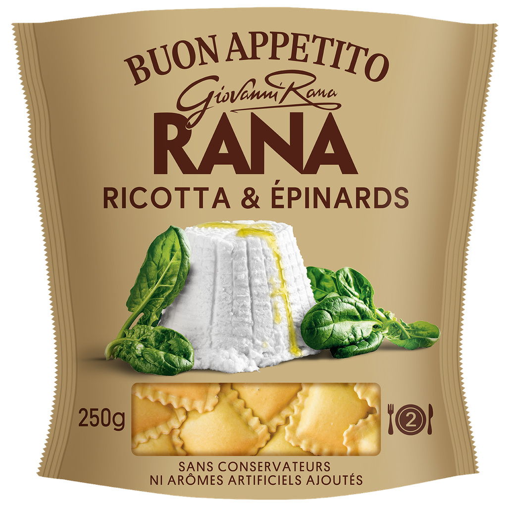 Pâtes fraîches farcies Ricotta & Epinards
